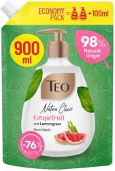 Sapun lichid cu Grapefruit si Lemongrass Nature Elixir, 900 ml, Teo