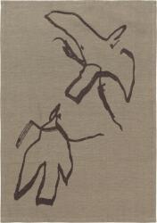 Ferm Living Prosop de bucătărie Vuelo 50 x 70 cm gri maroniu (1104271081)