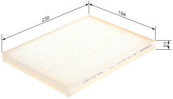 Bosch Filtru habitaclu BOSCH 1987435097
