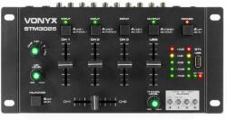 VONYX STM-3025 7 csatornás DJ, karaoke keverő + USB/MP3 + BT (172970)