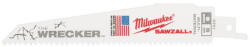 Milwaukee Szablyafűrészlap 150 mm / 7/11TPI bimetál Co (fém, fa) (5 db) (48005701) (48475701)