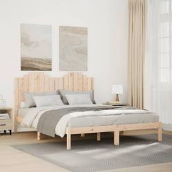 vidaXL tömör fa extra hosszú ágykeret matrac nélkül 160 x 220 cm (3309231)