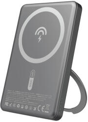 Dudao K28S Power Bank - 5000mAh 20W - MagSafe és Támaszték - Szürke (WR-188206)