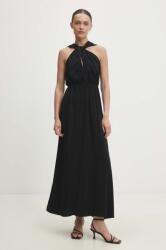 ANSWEAR ruha fekete, maxi, egyenes - fekete M/L - answear - 10 990 Ft