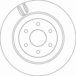 TRW Disc frana TRW DF6967 (DF6967)