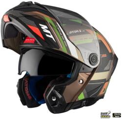 MT Helmets Casca MT Helmets Atom 2 SV Bast - Flip-up, mat, Ochelari soare incluși, ECE 22.06 (1335A25062)