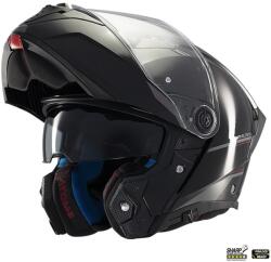 MT Helmets Casca MT Helmets Atom 2 SV - Flip-up, negru lucios, Ochelari soare incluși, ECE 22.06 (1335000011)