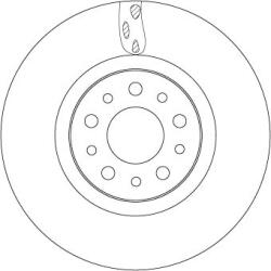 TRW Disc frana TRW DF6933 (DF6933) - fixbox