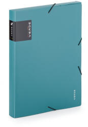 Verde Füzetbox A/4 30 mm Gumis Milano Kék (AAD080)
