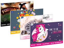 MFP Vázlatfüzet A/3 20 Lapos Vegyes Minták (MFP7500712)