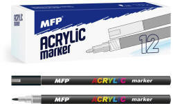 MFP Akril Filctoll 1 mm Fekete (MFP6410835)