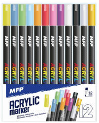 MFP Akril Filctoll Készlet 1 mm 12 Darabos (MFP6410820)