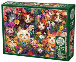 Cobble Hill - Virágzó bajuszok 1000 darabos kirakó (40289)