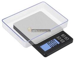  MC-1 (600g/0, 01g) digitális precíziós mérleg darabszámláló funkcióval - 2év garancia (MC1-600)