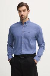 Hackett pamut ing férfi, legombolt galléros, regular, HM3010065 - kék XL