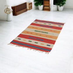 Bakhtar Indiai modern Kilim szőnyeg pamutból 90x150 (01-90150)