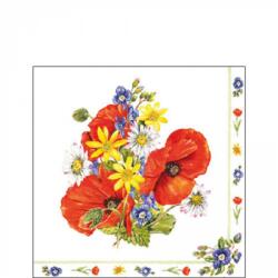 Ambiente Field bouquet papírszalvéta 25x25cm, 20db-os