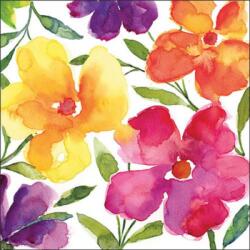 Ambiente Happy bloomers papírszalvéta 33x33cm, 20db-os