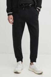 HUGO BOSS pamut melegítőnadrág fekete, férfi, sima, 50531856 - fekete L