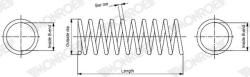 MONROE Arc spiral MONROE SP4576