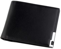 CCO - CRM diversity Portofel Barbatesc Slim, CRM, din PU, Design Transversal, Negru Elegant (588)