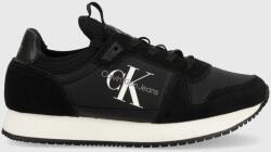 Calvin Klein sportcipő YW0YW00840 RUNNER SOCK LACEUP NY-LTH W LACE UP - fekete Női 39