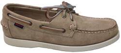 Sebago Portland Flesh Out Mocasini Barbati Boat Shoes Din Catifea Bej L7111PTW-906R (L7111PTW-906R)