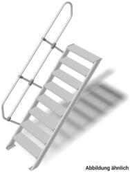 KRAUSE Алуминиево стълбище с ширина на стъпалото Krause, 1x8, 600 м наклон 45° (07822376) (07822376)