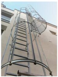 KRAUSE Многосекционна стоманена фиксирана стълба с обръщане Krause, 13, 16 м (10836021) (10836021)