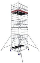 KRAUSE Мобилно алуминиево скеле Krause Pro Tec XXL, 7.3 м работна височина (12945143) (12945143)