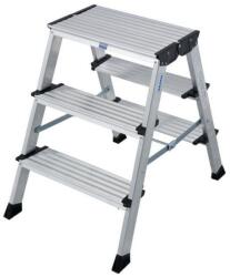KRAUSE Двустранна стълба със широки Krause Treppo, 2x3, 125 мм стъпала (06126030) (06126030)