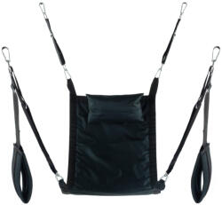 Mr Sling Rectangle Fabric Sling - prémium fekete függesztő szett - pajkospajtas