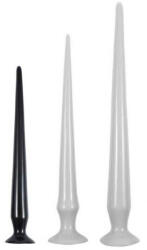 Deepleasure Dildo Tail Flex S - rugalmas, prémium fekete dildó - pajkospajtas