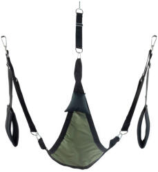 Mr Sling Triangle Fabric Sling - teljes szett, khaki kivitel - pajkospajtas