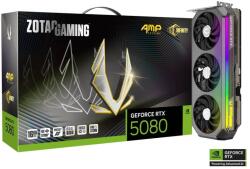 ZOTAC GeForce RTX 5080 AMP Extreme INFINITY 16GB GDDR7 256bit (ZT-B50800B-10P) Videokártya