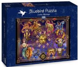 Bluebird Puzzle 1000 db-os puzzle - Zodiac Montage (90174) (90174)