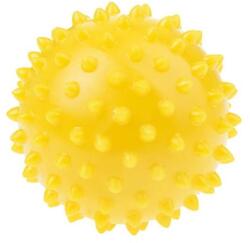 TULLO tüskés masszírozó labda, átmérő: 7, 6 cm, sárga