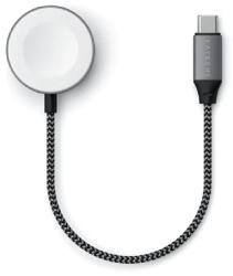 Satechi USB-C Magnetic Braided Charging Cable for Apple Watch 20cm mágneses töltőkábel (ST-TCAW7CM)
