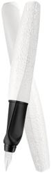 Pelikan Stilou Pelikan Twist structure, M, grip economic, Alb (606875/ALB)