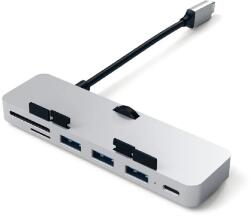 Satechi Aluminum Type-C CLAMP PRO Hub (3x USB 3.0, MicroSD) (ST-TCIMHS)