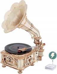 Robotime Rokr 3D fa puzzle Klasszikus gramofon 424 db (MA-145787)