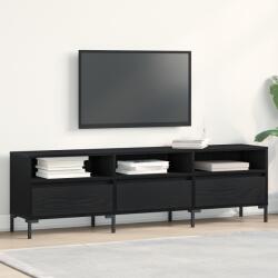 vidaXL ТВ шкаф 150 x 30 x 44, 5 см Черния дъб Инженерна дървесина (862878)