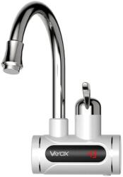 Vayox Átfolyós vízmelegítő LED kijelzővel 3000W/230V IPX4 fehér VA0234 (BX0052)