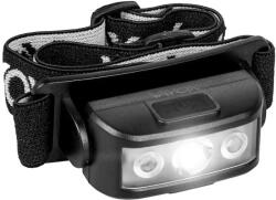 Vayox LED állítható fényerőjű újratölthető fejlámpa 3xLED/5V IPX4 100 lm 1200 mAh VA0174 (BX0038)