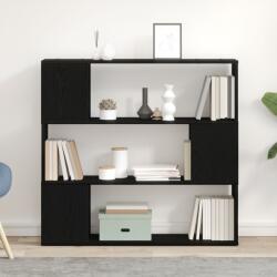vidaXL Комплект ТВ шкаф 100 x 24 x 94 cm Черния дъб (862696)
