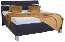 POHODA Kárpitozott ágy praktikus tárolóval, matrac nélkül ALIS 180x200 cm, antracit 8590828932901 (PO0040)