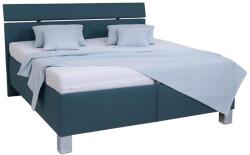 POHODA ALIS kárpitozott ágy matraccal és tárolóval, 160x200 cm, petrolkék 8590828933021 (PO0043)