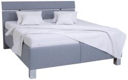 POHODA Kárpitozott ágy matraccal és tárolóval ALIS 160x200 cm világosszürke 8590828932949 (PO0041)