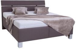 POHODA ALIS kárpitozott ágy 160x200 cm, matraccal és tárolóval, barna 8590828932987 (PO0042)