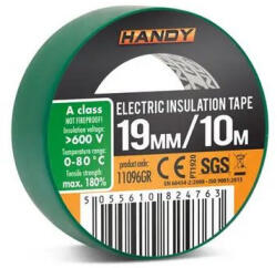 Handy tools Szigetelőszalag, zöld (11096GR)